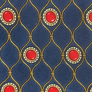 AMHERST AND BROCK GEM PATTERN  TIE